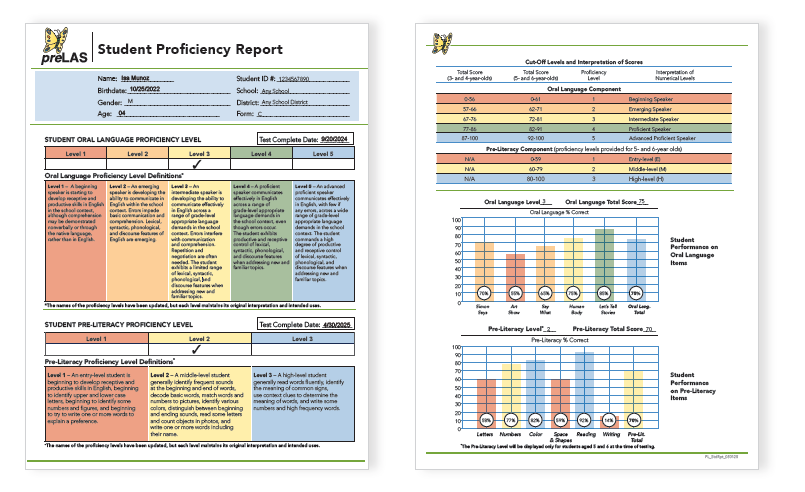 Proficiency Report Graphic