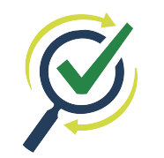 program-evaluation logo graphic